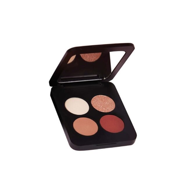 YOUNGBLOOD presuotų mineralinių akių šešėlių paletė „Pressed Mineral Eyeshadow Quad“ STARLIT