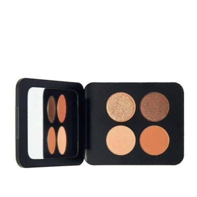 YOUNGBLOOD presuotų mineralinių akių šešėlių paletė „Pressed Mineral Eyeshadow Quad“ SWEET TALK