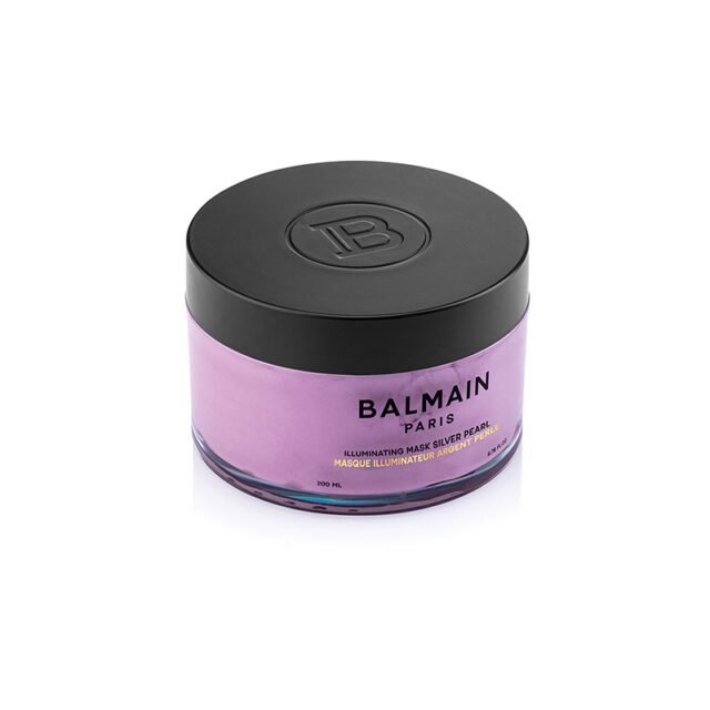 BALMAIN HAIR kaukė šviesintiems plaukams/Silver Pearl