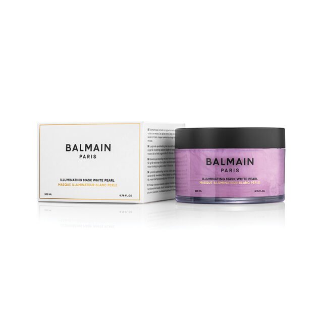 BALMAIN HAIR kaukė šviesintiems plaukams/White Pearl