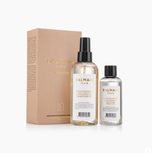 BALMAN HAIR plaukų drėkinimo ir blizgesio rinkinys/Ginger