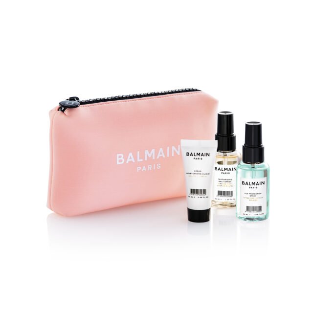 BALMAIN HAIR Riboto leidimo kelioninis kosmetikos dėklas